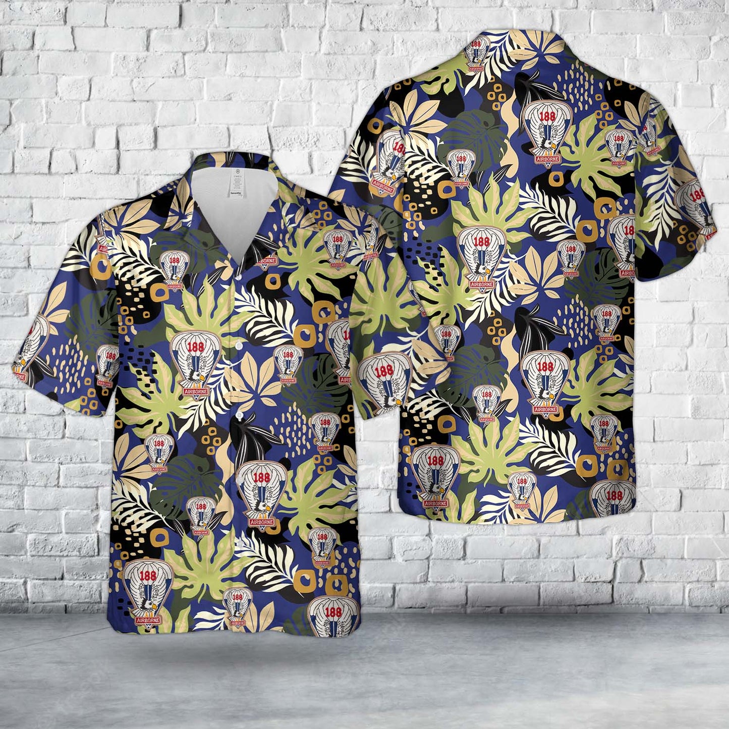US Army 188th Airborne Infantry Regiment Hawaiian Shirt