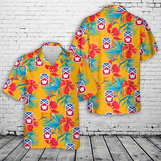 US Army 194th Engineer Brigade Hawaiian Shirt