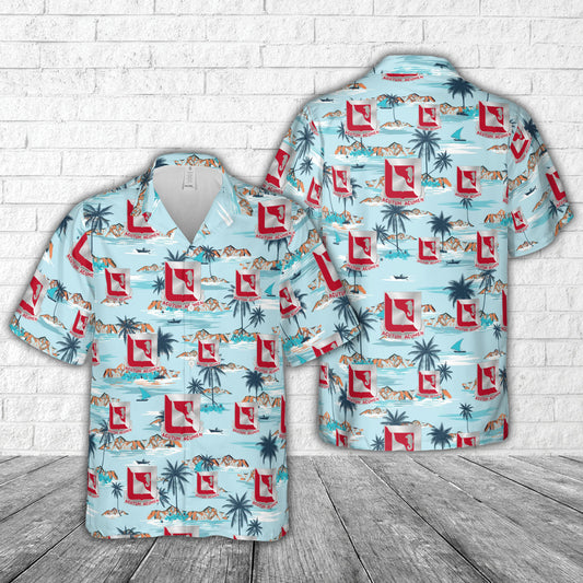 US Army 19th Engineer Battalion Hawaiian Shirt