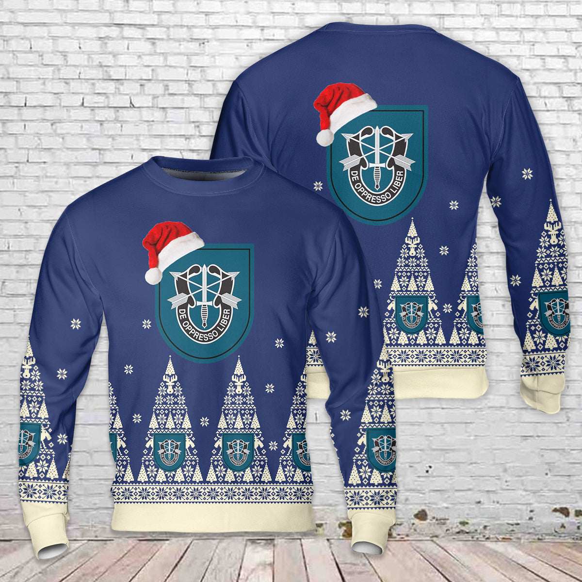 US Army 19th Special Forces Group (19th SFG) Christmas Sweater