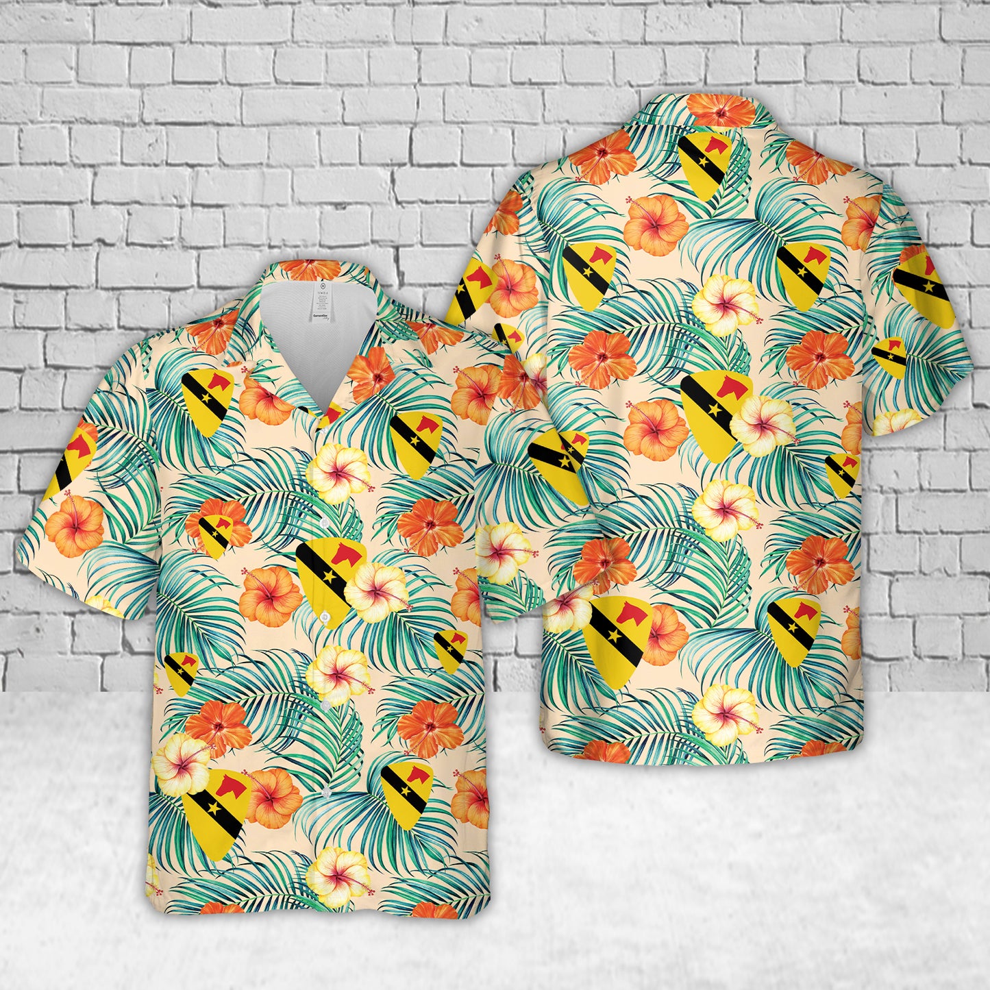 US Army 1st Armored Brigade Combat Team, 1st Cavalry Division Hawaiian Shirt