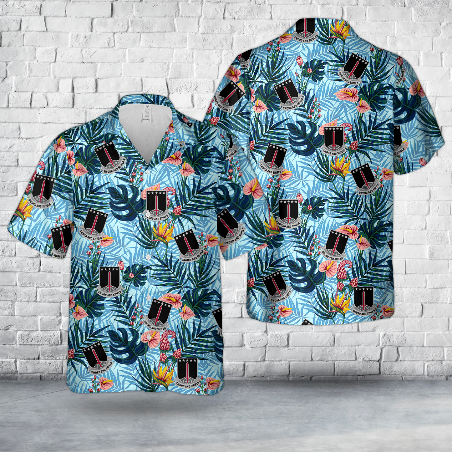 US Army 1st Multi-Domain Task Force DUI Hawaiian Shirt