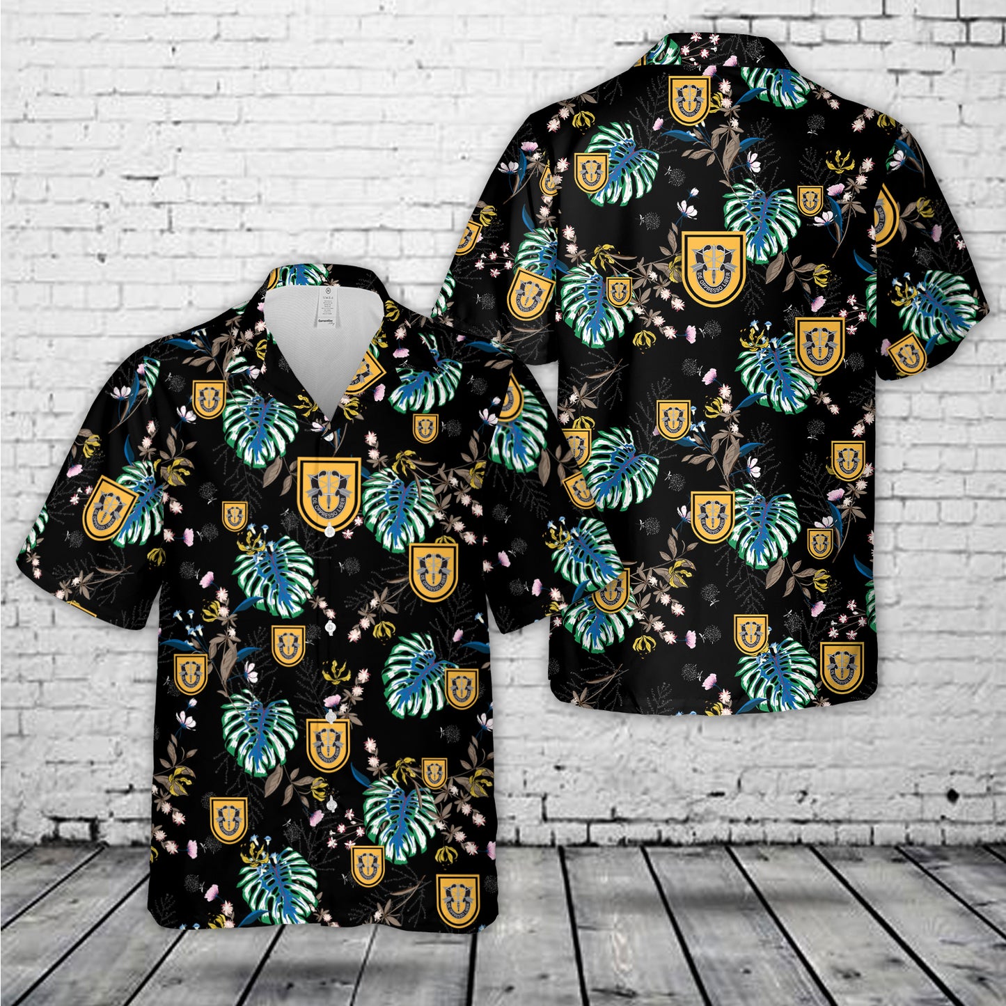 US Army 1st Special Forces Group (1st SFG) Hawaiian Shirt