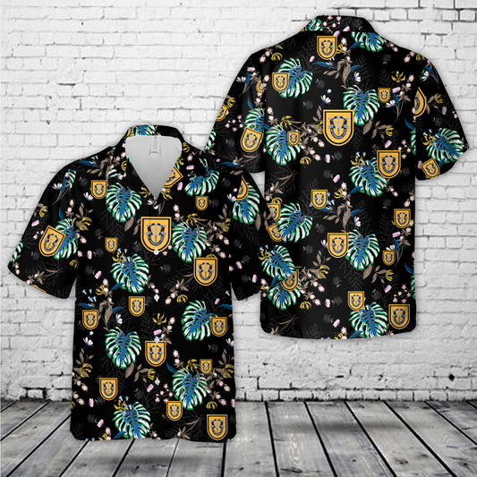 US Army 1st Special Forces Group (1st SFG) Hawaiian Shirt
