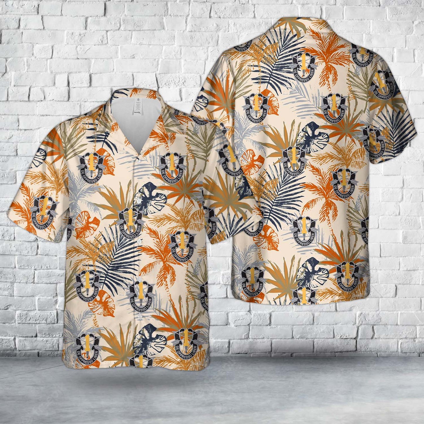 US Army 1st Special Forces Group (1st SFG) Hawaiian Shirt