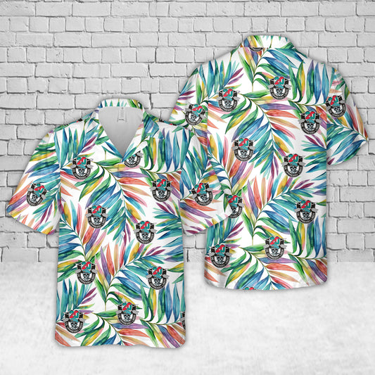 US Army 20th Special Forces Group (20th SFG) De Oppresso Liber Hawaiian Shirt