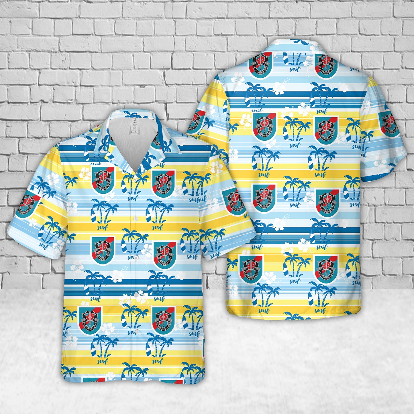 US Army 20th Special Forces Group (20th SFG) Hawaiian Shirt