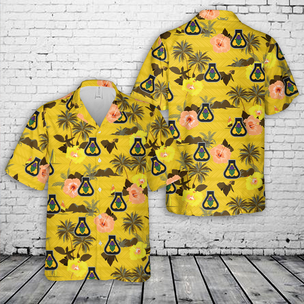 US Army 21st Cavalry Division Hawaiian Shirt