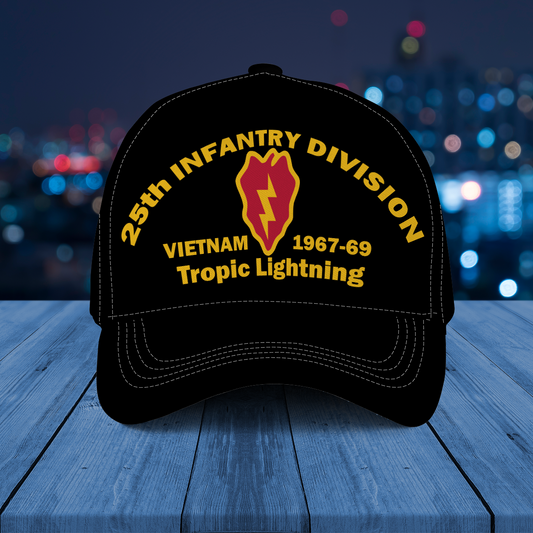 US Army 25th Infantry Division "Tropic Lightning" Baseball Cap