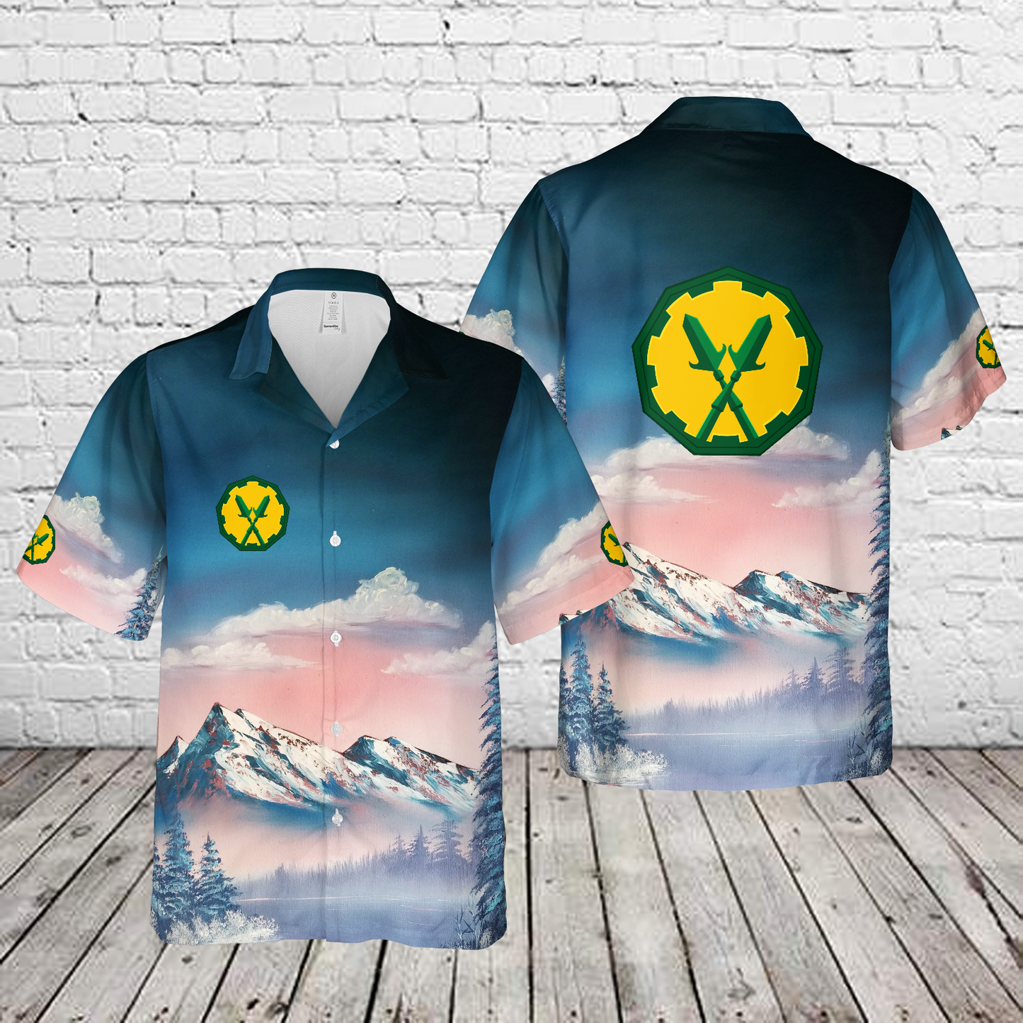 US Army 290th Military Police Brigade Hawaiian Shirt