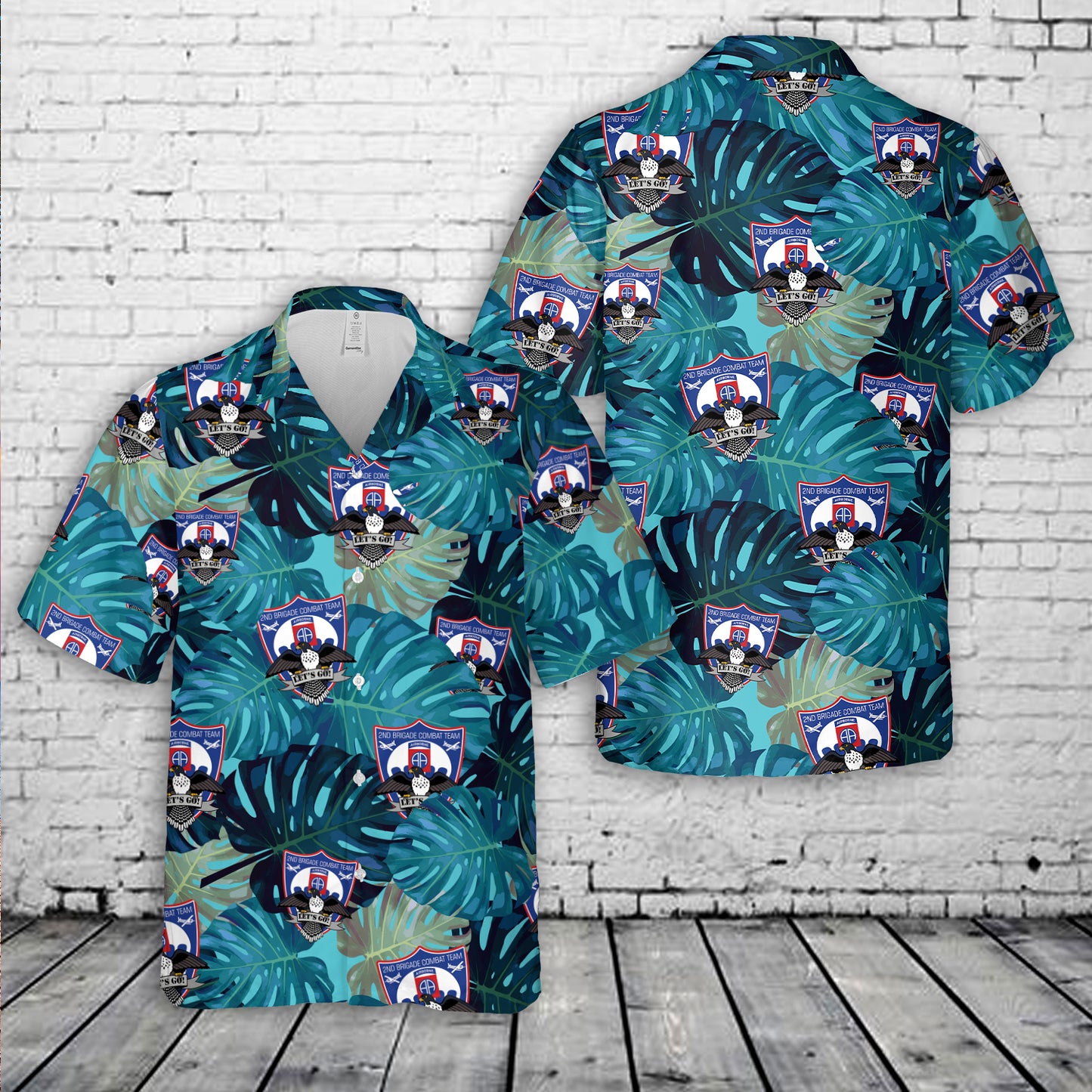 US Army 2nd Brigade Combat Team, 82nd Airborne Division Hawaiian Shirt