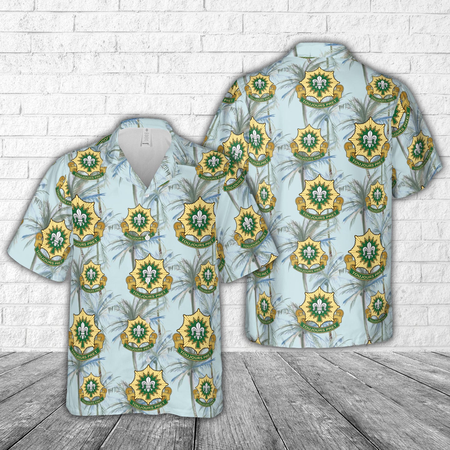 US Army 2nd Cavalry Regiment (United States) Hawaiian Shirt