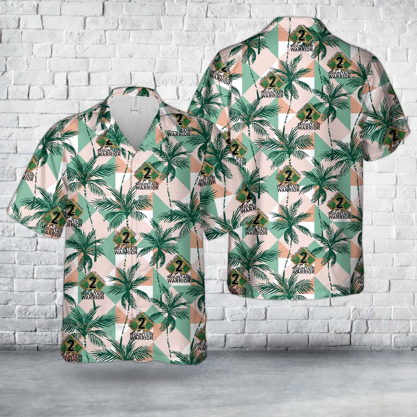 US Army 2nd Stryker Brigade Combat Team, 4th Infantry Division Hawaiian Shirt