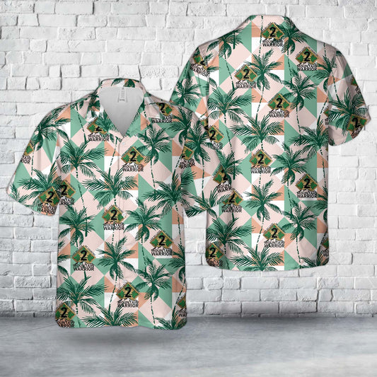 US Army 2nd Stryker Brigade Combat Team, 4th Infantry Division Hawaiian Shirt