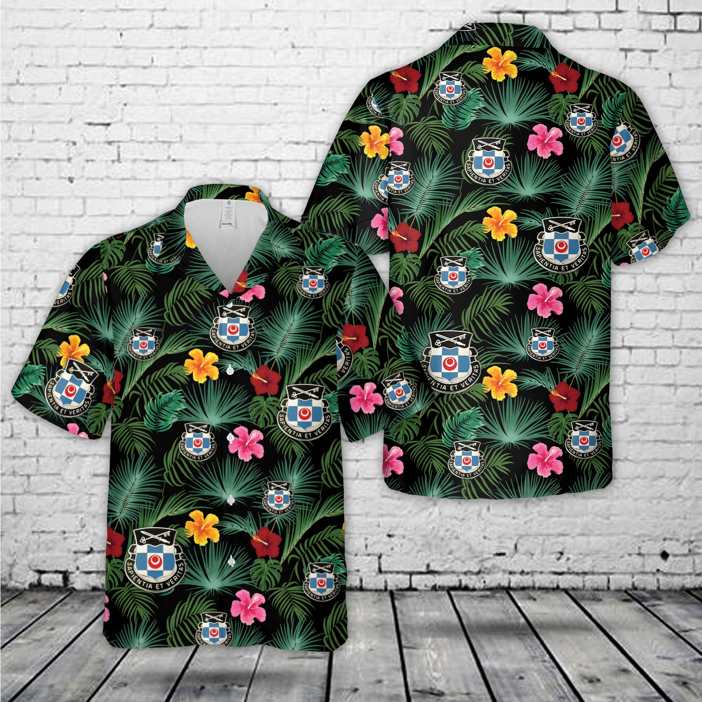 US Army 314th Military Intelligence Battalion Hawaiian Shirt