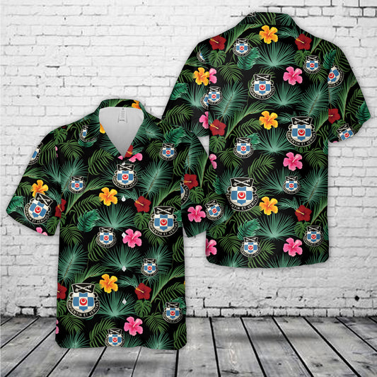 US Army 314th Military Intelligence Battalion Hawaiian Shirt