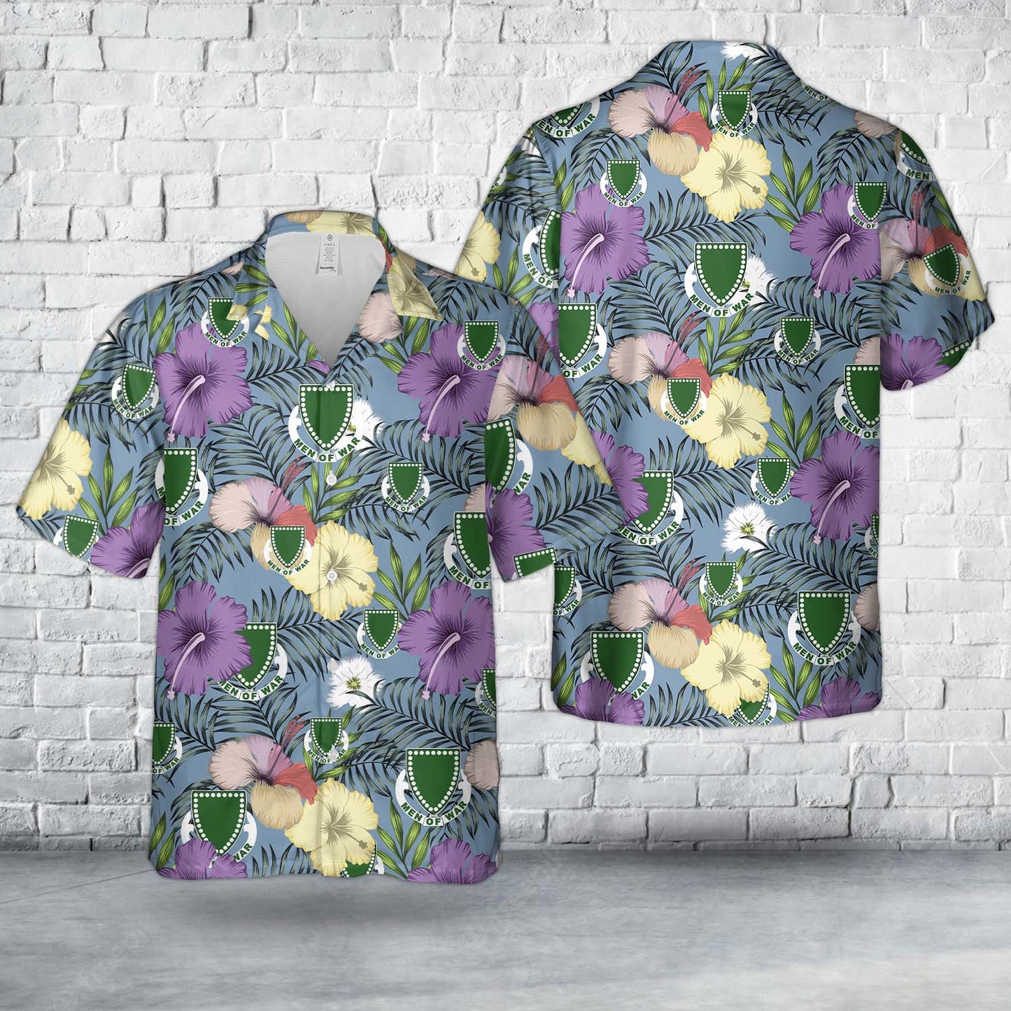 US Army 33rd Armor Regiment "Men of war" Hawaiian Shirt