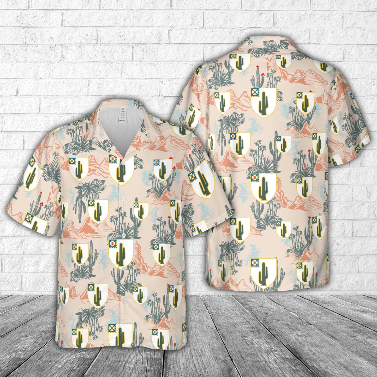 US Army 35th Infantry Regiment Hawaiian Shirt