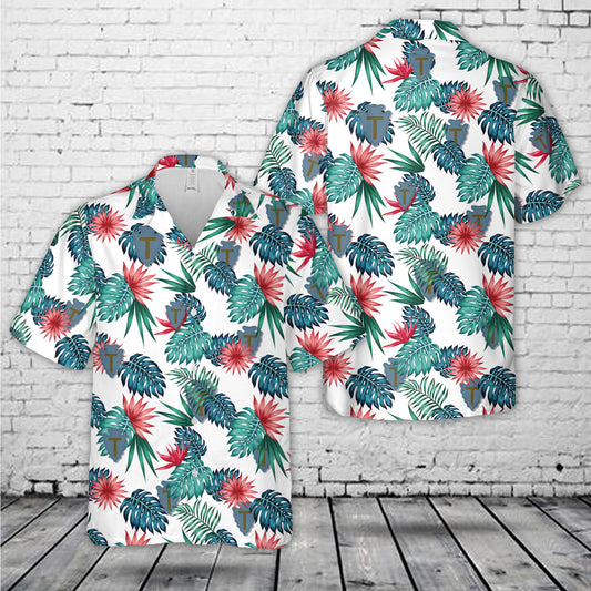 US Army 36th Infantry Division Arrowhead Hawaiian Shirt