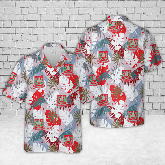 US Army 37th Engineer Battalion "Eagle Battalion" Hawaiian Shirt