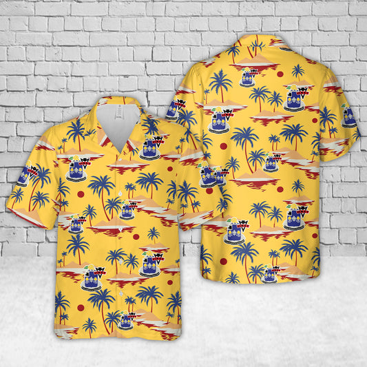 US Army 39th Infantry Regiment 1st Recondo Hawaiian Shirt
