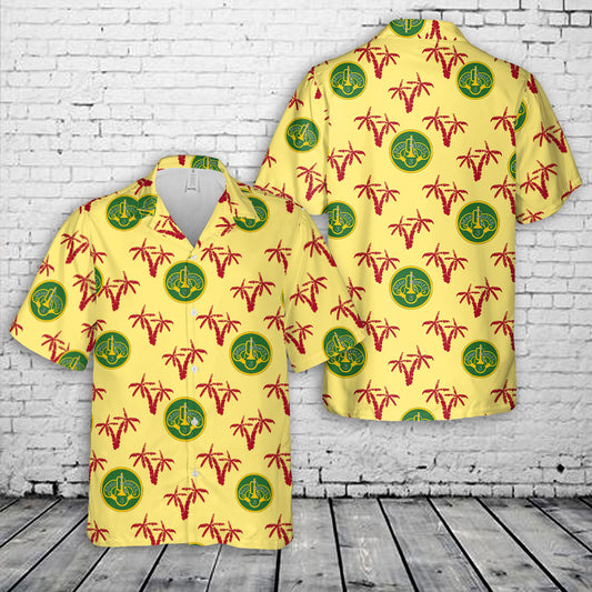 US Army 3rd Cavalry Regiment 3CR (Brave Rifles) Hawaiian Shirt