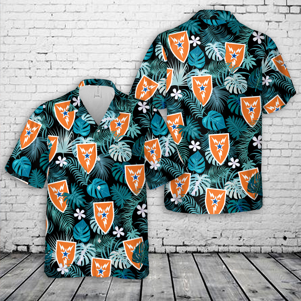 US Army 3rd Signal Brigade  Hawaiian Shirt