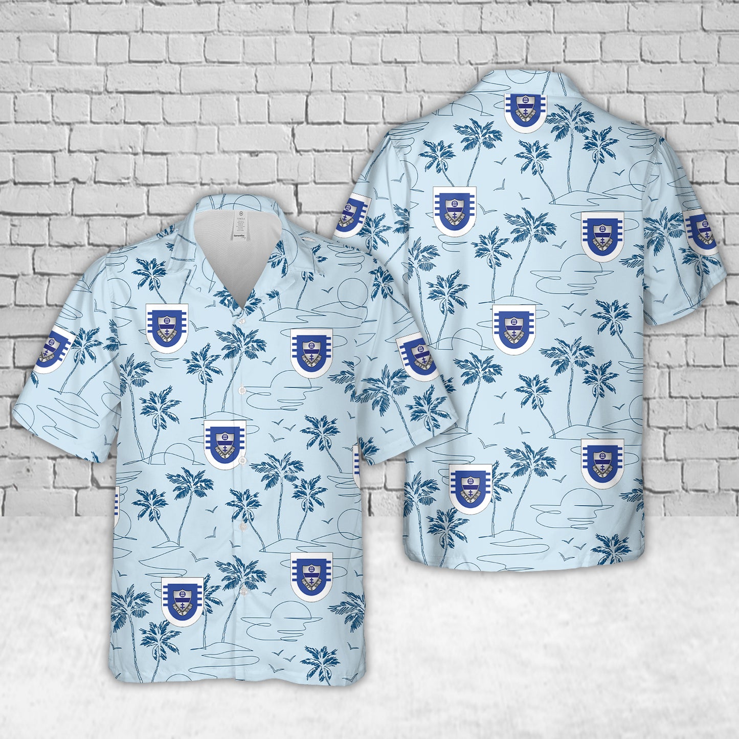 US Army 4-325th Airborne Infantry Regiment Hawaiian Shirt