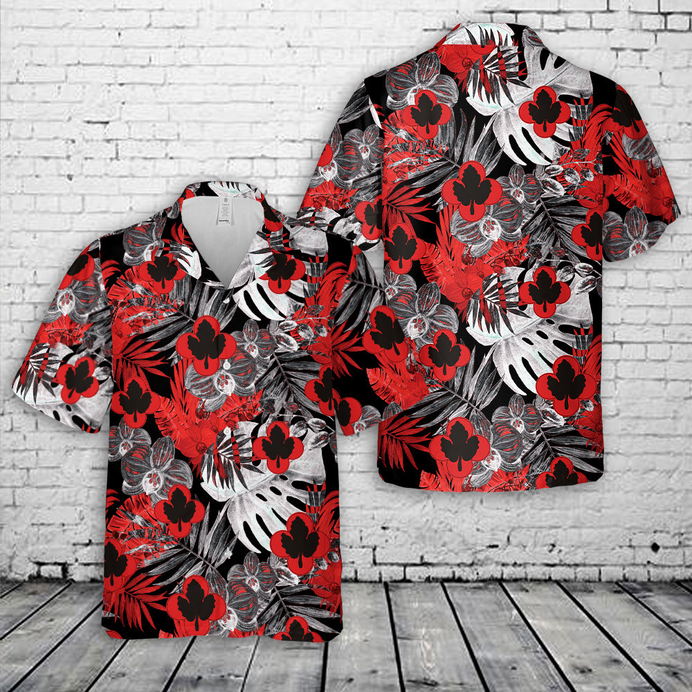 US Army 43rd Infantry Division Hawaiian Shirt