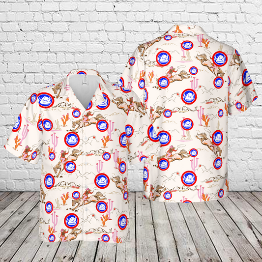 US Army 47th Infantry Division Hawaiian Shirt