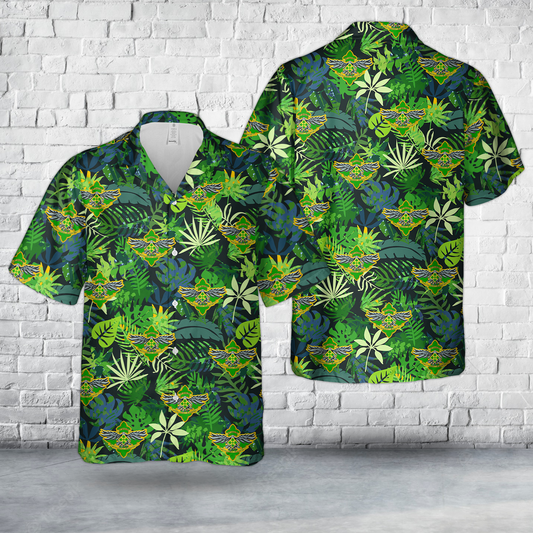 US Army 4th Combat Aviation Brigade Hawaiian Shirt