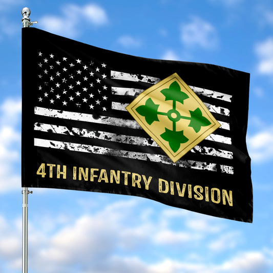 US Army 4th Infantry Division House Flag