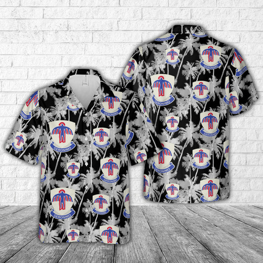 US Army 501st Airborne Geronimo Hawaiian Shirt