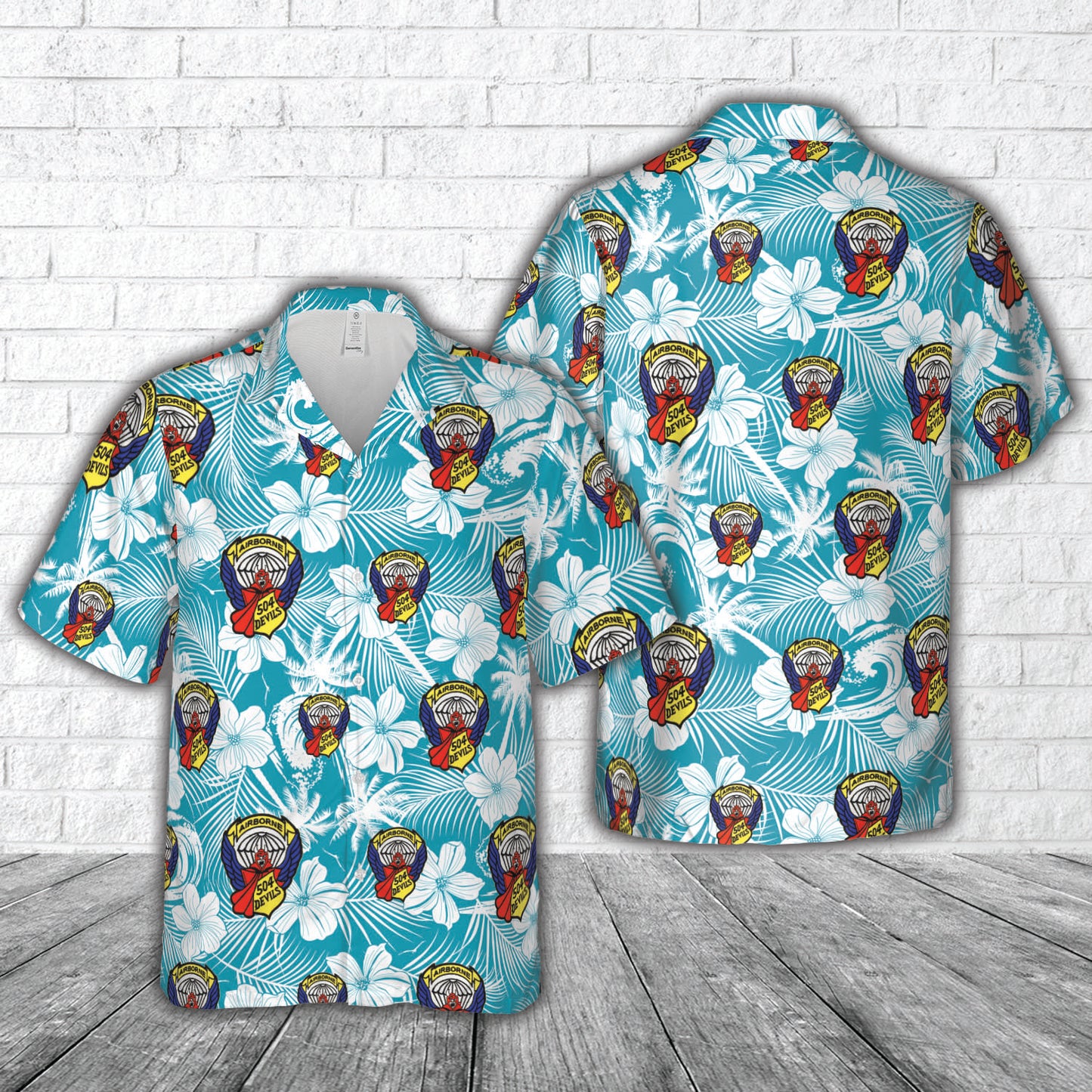 US Army 504Th Airborne Infantry Division Hawaiian Shirt