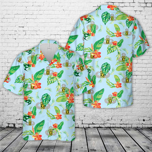 US Army 509th Airborne Master wings Hawaiian Shirt