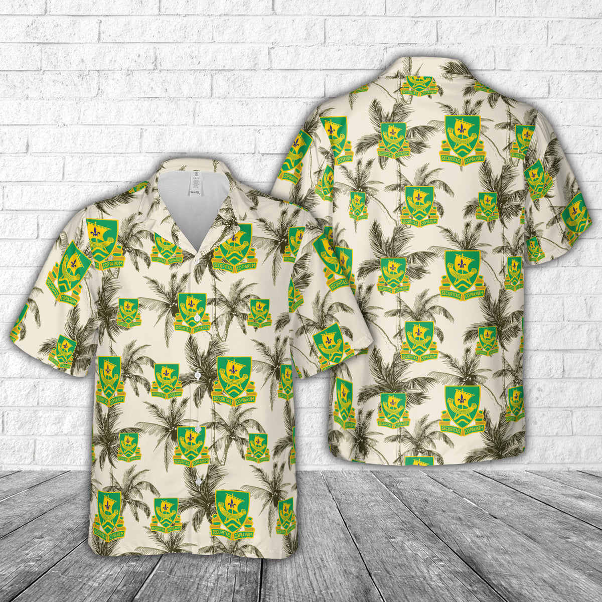 US Army 709th Military Police Battalion Hawaiian Shirt