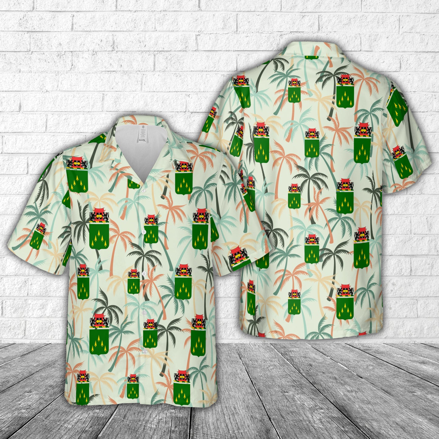 US Army 70th Armor Regiment Hawaiian Shirt