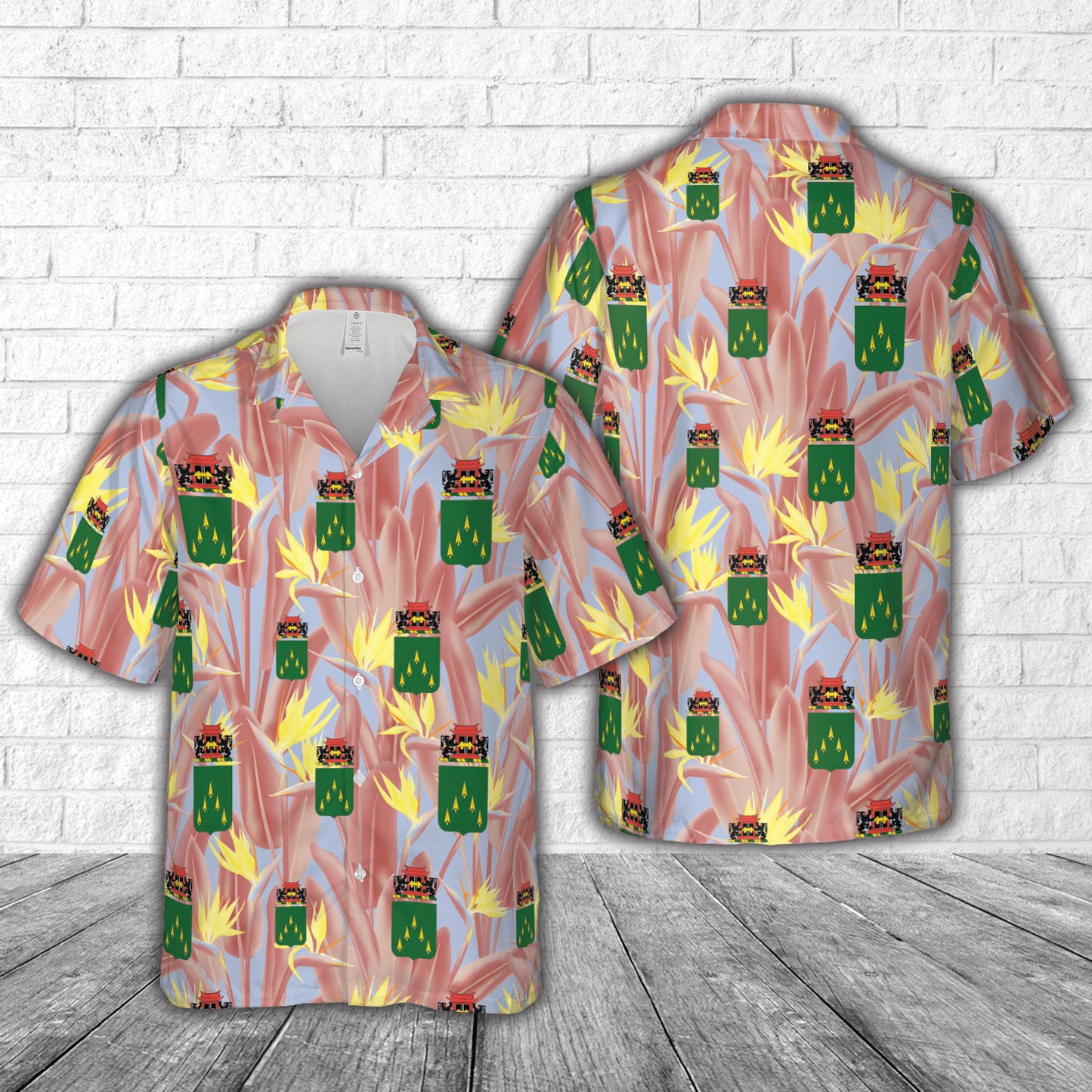 US Army 70th Armor Regiment Hawaiian Shirt