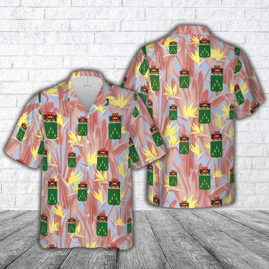 US Army 70th Armor Regiment Hawaiian Shirt