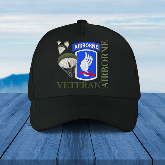 US Army 173rd Airborne with Paratroopers Baseball Cap