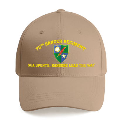 US Army 75th Ranger Regiment Embroidered Cap