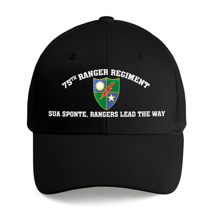 US Army 75th Ranger Regiment Embroidered Cap