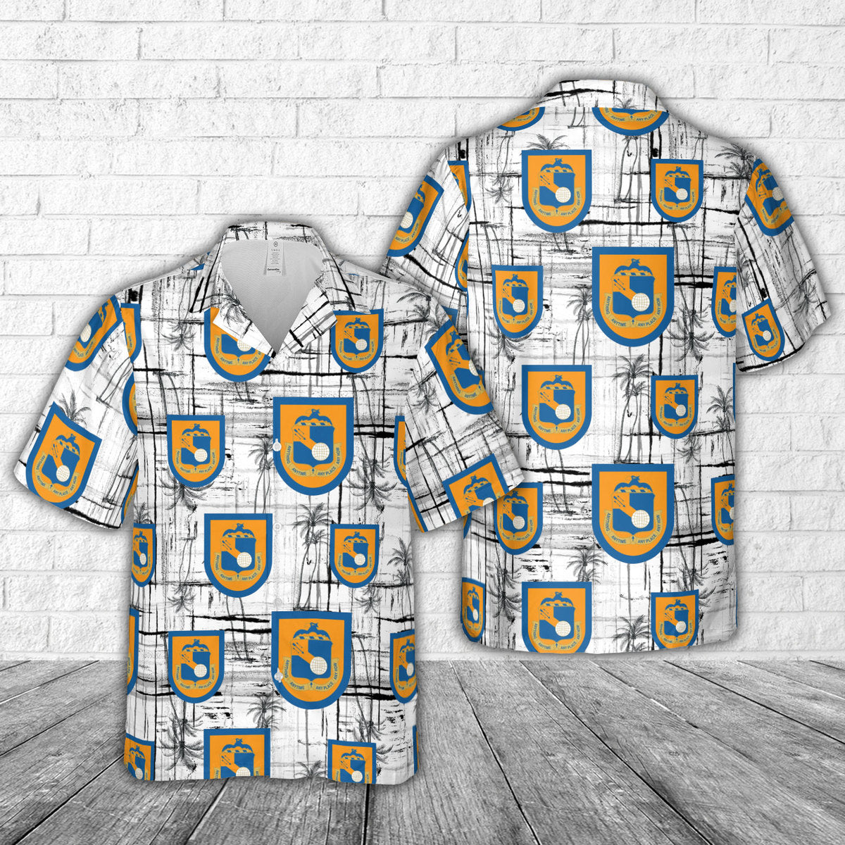 US Army 77th Special Forces Group (77th SFG) Hawaiian Shirt