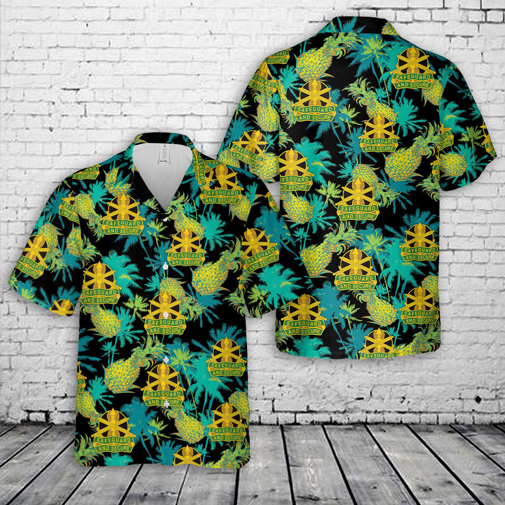 US Army 785th Military Police Battalion Hawaiian Shirt