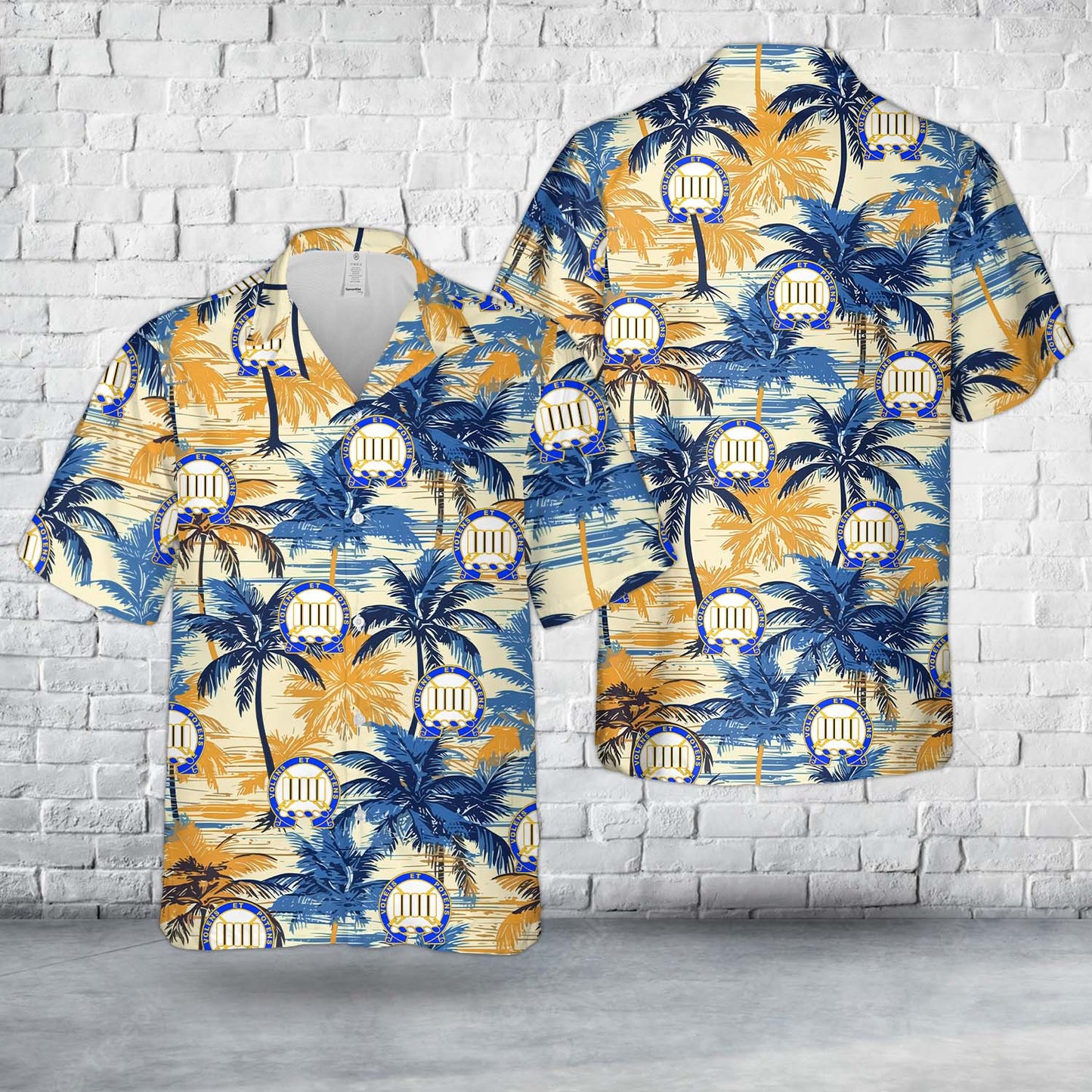 US Army 7th Infantry Regiment "Cottonbalers" Hawaiian Shirt