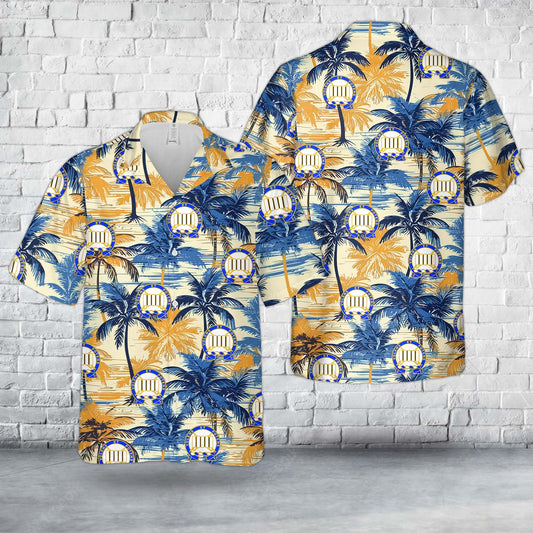 US Army 7th Infantry Regiment "Cottonbalers" Hawaiian Shirt