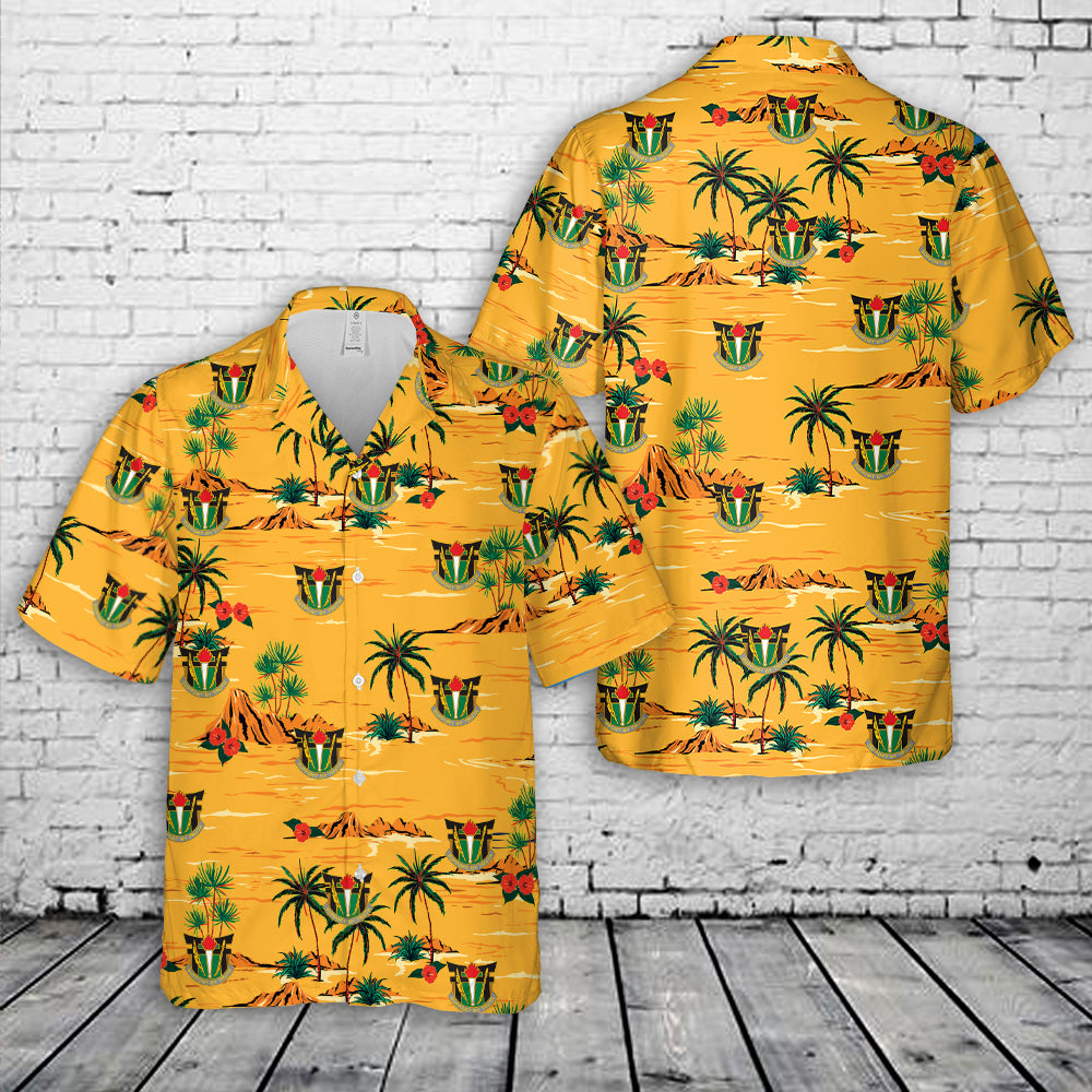 US Army 7th Psychological Operations Group (7th POG) Hawaiian Shirt