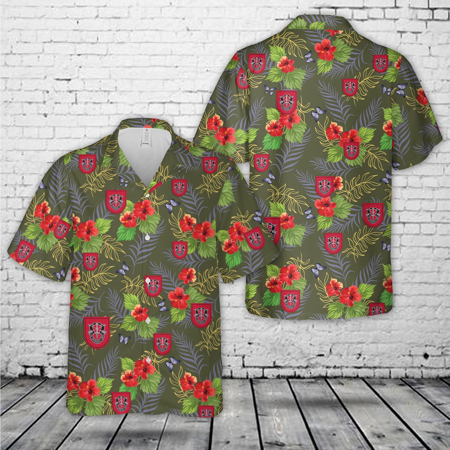 US Army 7th Special Forces Group (7th SFG) Hawaiian Shirt