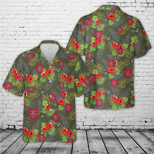 US Army 7th Special Forces Group (7th SFG) Hawaiian Shirt