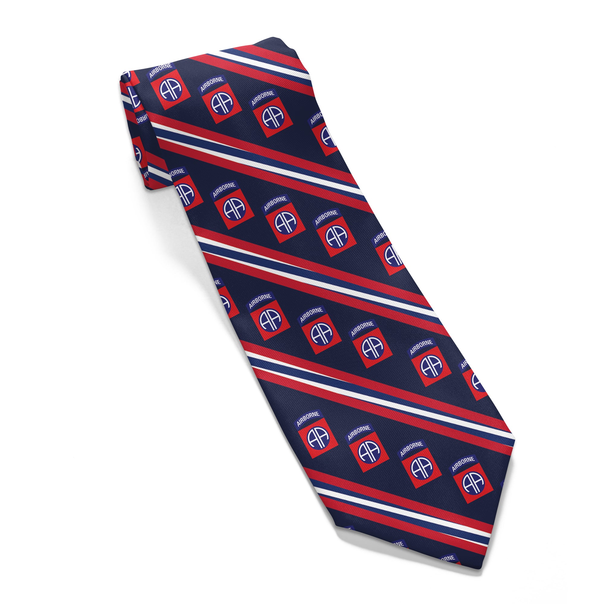 Aop Example Army US Army 82nd Airborne Division AOP Necktie – Merch Gears